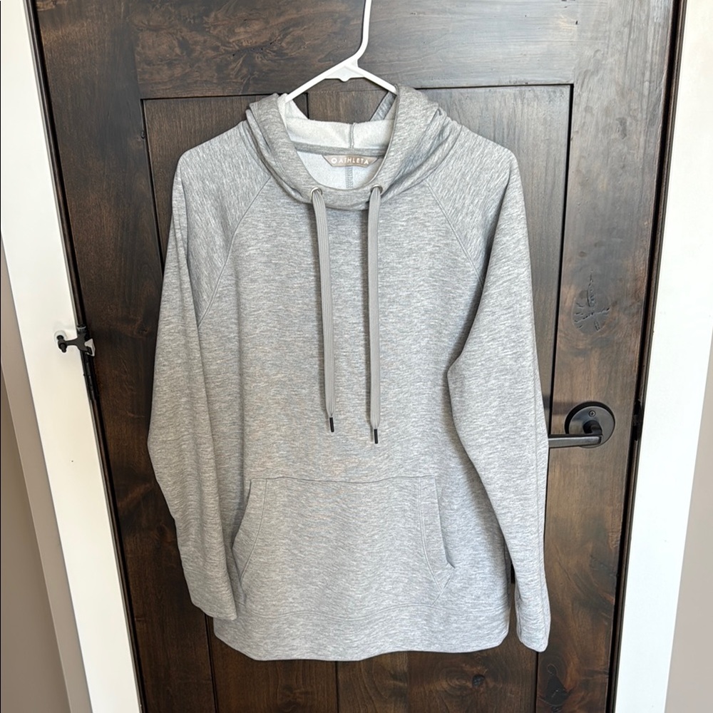 Gray Athleta Women's Hoodie Sweater
